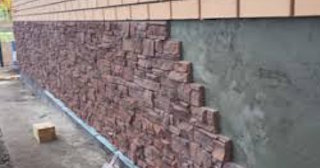 Профессиональная отделка фундамента панелями в Луховицах в октябре