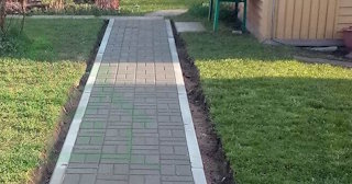 Укладка садовых дорожек в Луховицах: стоимость от 931 руб. от ТротуарнаяПлитка